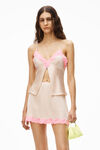alexander wang butterfly cami top in silk charmeuse powder room