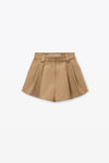 Alexander Wang chino high-waist flared shorts