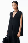 Alexander Wang graphite sweater vest in wool