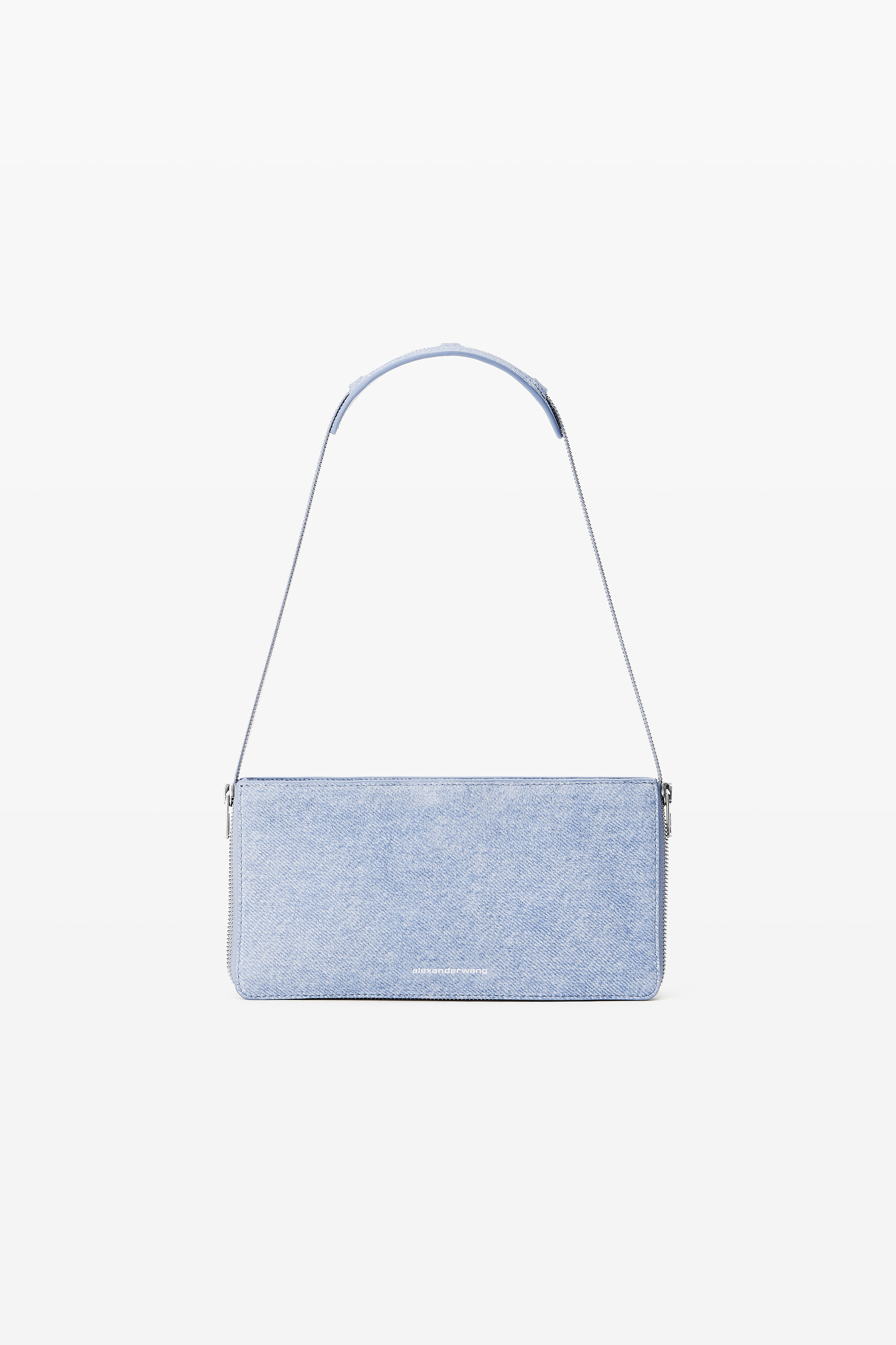 HEIRESS POUCH IN CRYSTAL MESH in WHITE | alexanderwang®
