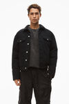alexander wang 提花尼龙工装裤 black