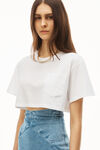 DTC HIGH TWIST CROP TEE