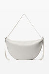 Alexander Wang oyster white bo large crossbody bag in canvas