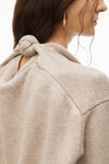 BACK KNOT CARDIGAN IN CASHMERE WOOL