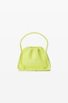 Alexander Wang fluo yellow ryan small bag in crystal hotfix