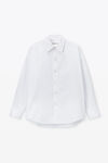 Alexander Wang white classic button-up shirt in cotton