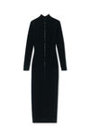 Alexander Wang black high-neck dress
