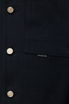 alexander wang camicia oversize in twill di cotone con taschino black