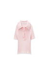 Alexander Wang ballerina pink 超细棉质 polo 套头衫