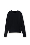 Alexander Wang black wool crewneck pullover