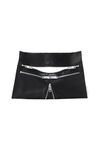 Black Medium Calfskin Geo Bag