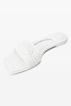 Alexander Wang optic white vy 平底凉鞋