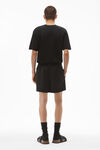 BOXER SHORT IN PERFORATED MESH JERSEY
