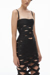 Alexander Wang black bandage gown