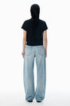 Alexander Wang vintage bleach blue float bleach blue mid-rise jeans