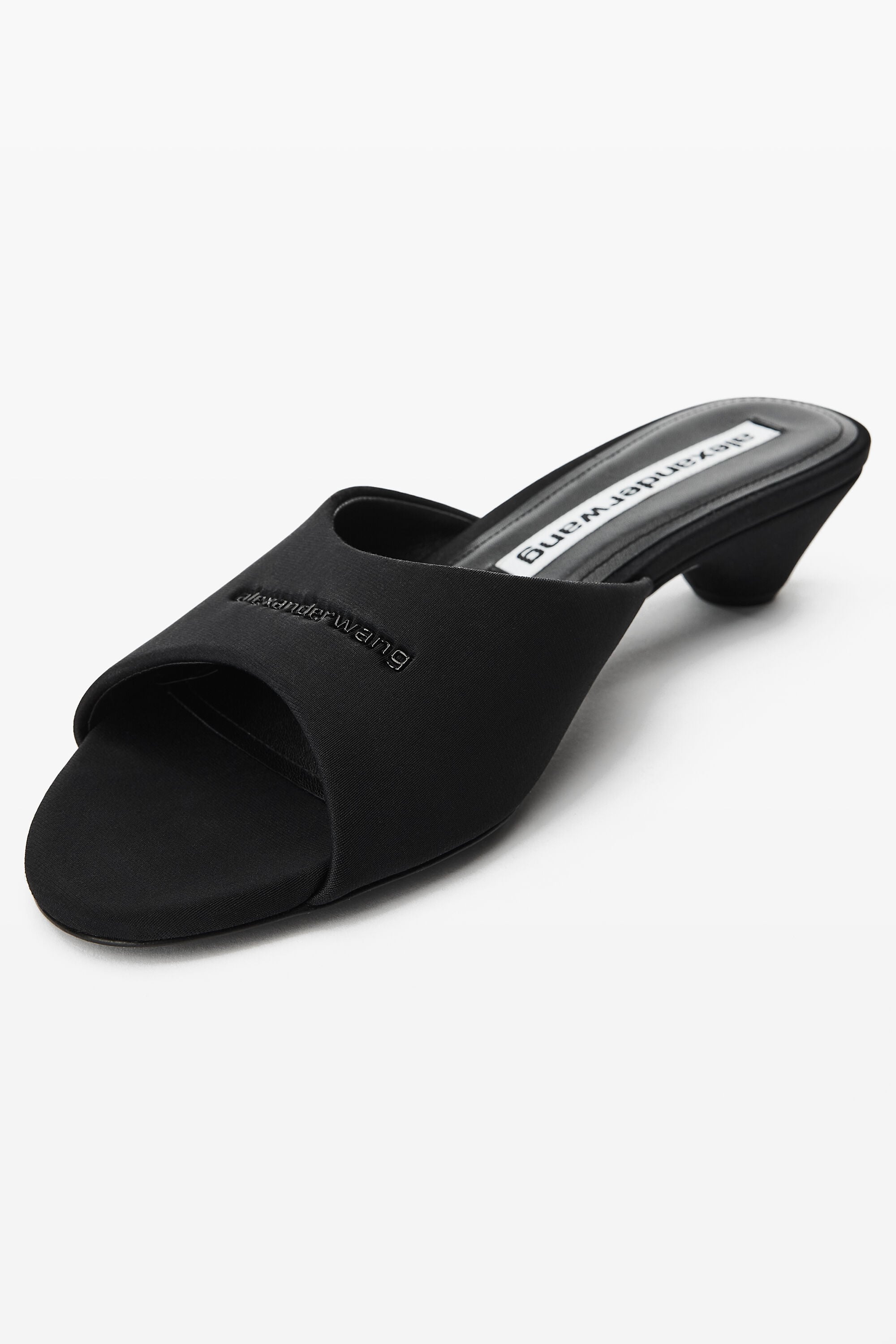 CHER KITTEN MULE in BLACK | alexanderwang®