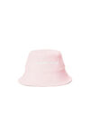 Alexander Wang light pink distressed logo bucket hat