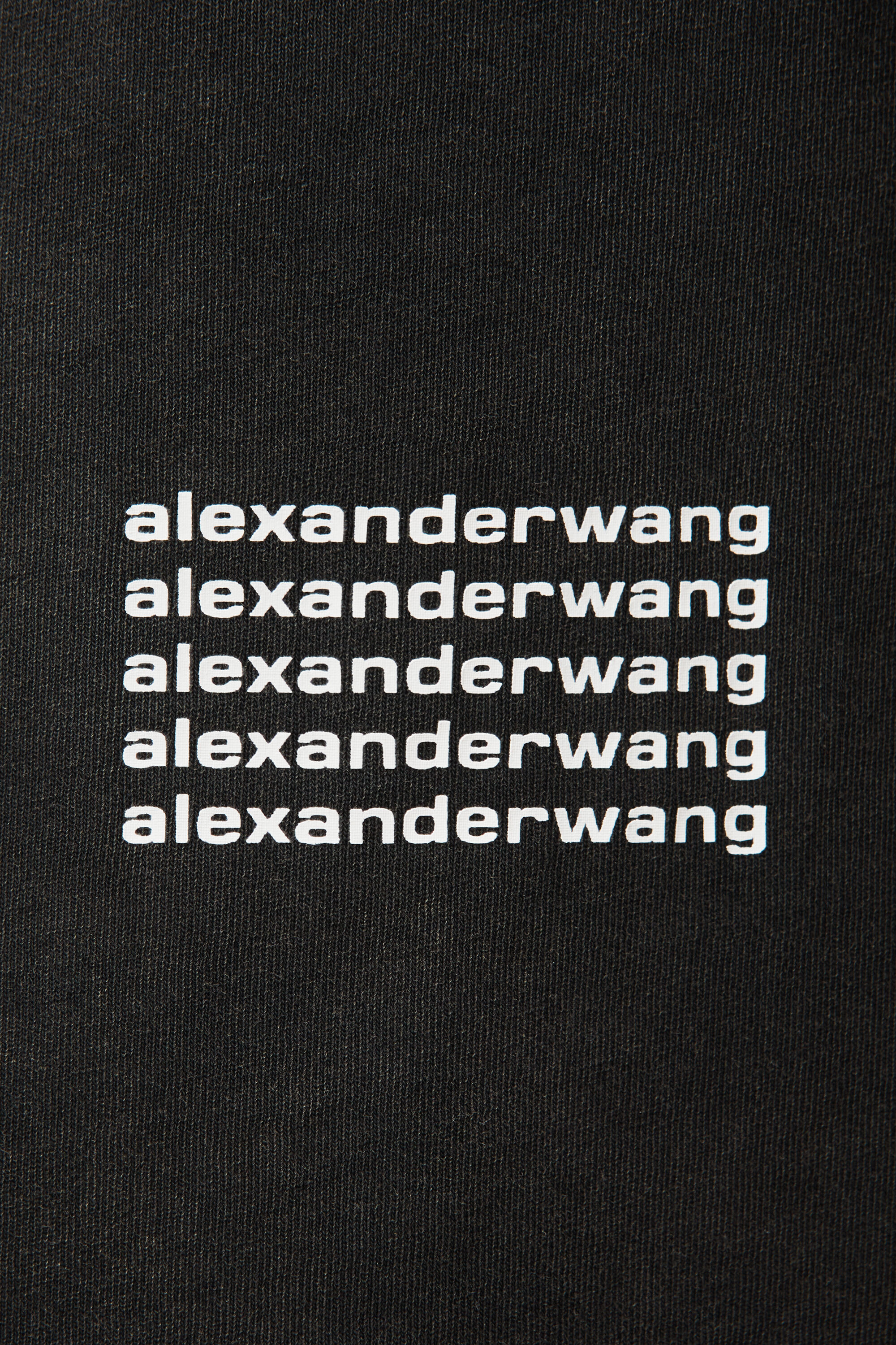 UNISEX ACID WASH TEE IN HIGH TWIST JERSEYÂ in ACID BLACK