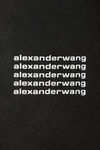 Alexander Wang acid black 高捻针织酸洗 t 恤