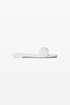 Alexander Wang optic white vy 平底凉鞋