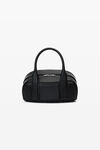 alexander wang roc 纳帕羔羊皮中号手袋 black