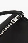 alexander wang 水晶缀饰 heiress 大号缎面多功能包 black