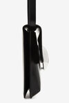 alexander wang dome structured crossbody in leather black