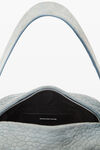 Alexander Wang blue ricco small bag in nubuck leather