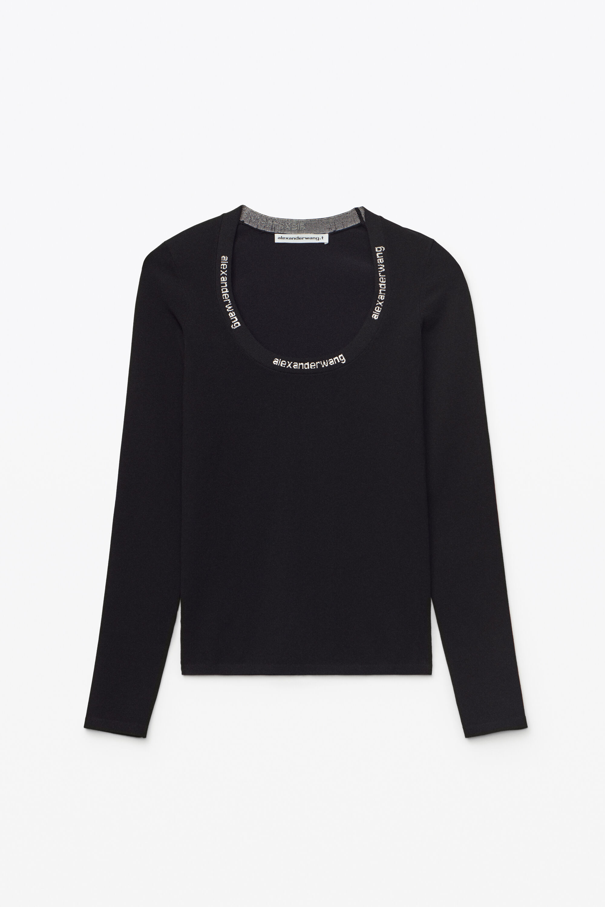 alexanderwang アレキサンダーワング ストレッチニット ロゴジャカード