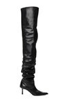 VIOLA 65 HIGH HIP BOOT IN COW LEATHER