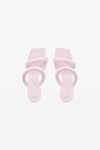 Alexander Wang light pink julie 105 毫米尼龙管状凉鞋