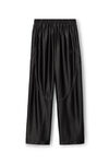 alexander wang 光泽罗缎平纹针织运动长裤 black