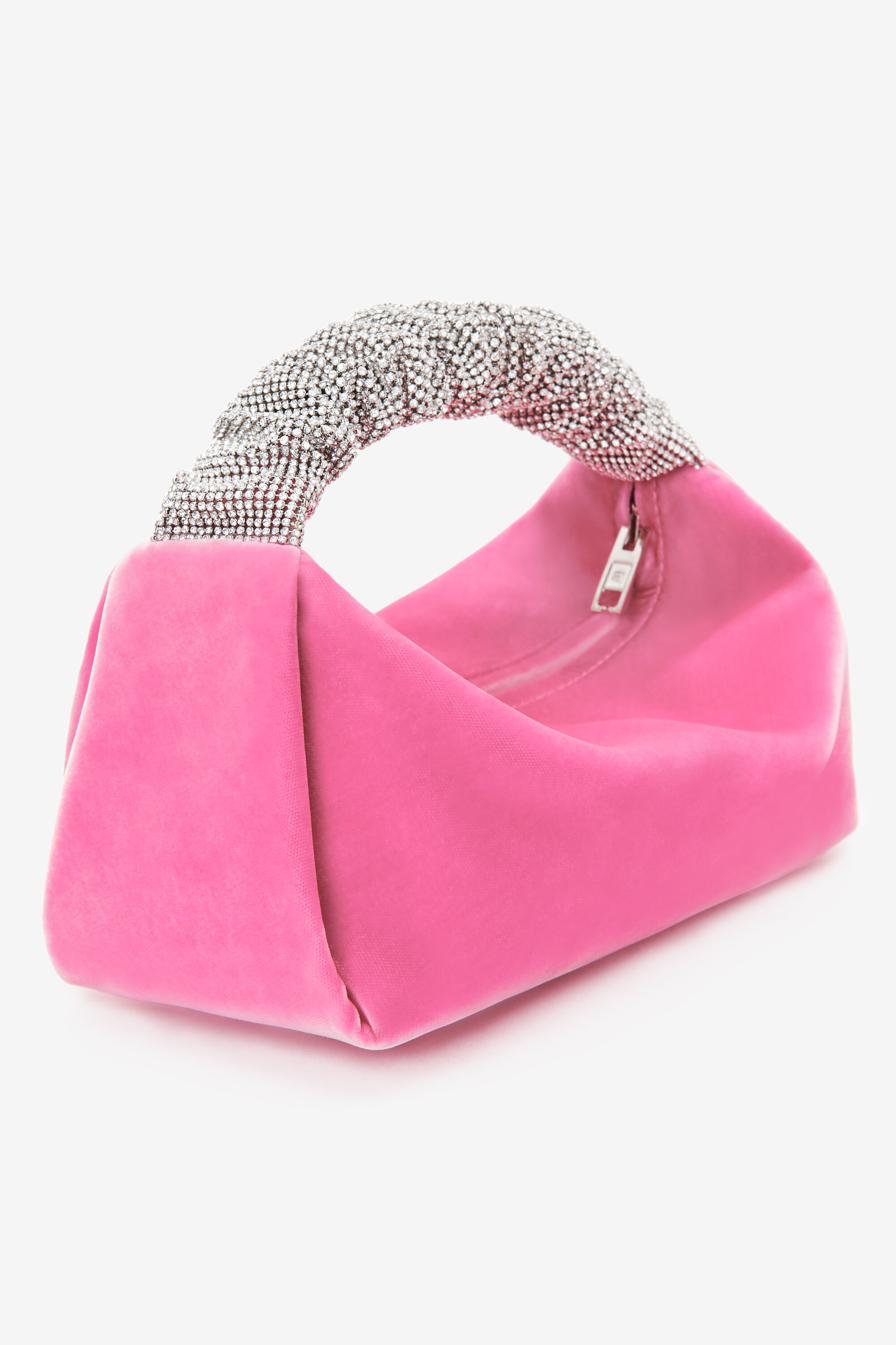 alexander wang scrunchie bag crystal