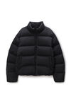 Alexander Wang black 格纹羽绒服