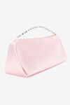 alexander wang marques large bag in satin light pink