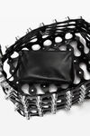 Alexander Wang black rex medium hobo bag in leather