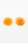 alexander wang lens earring red orange