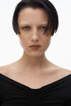 Alexander Wang black pullover mit rüschen