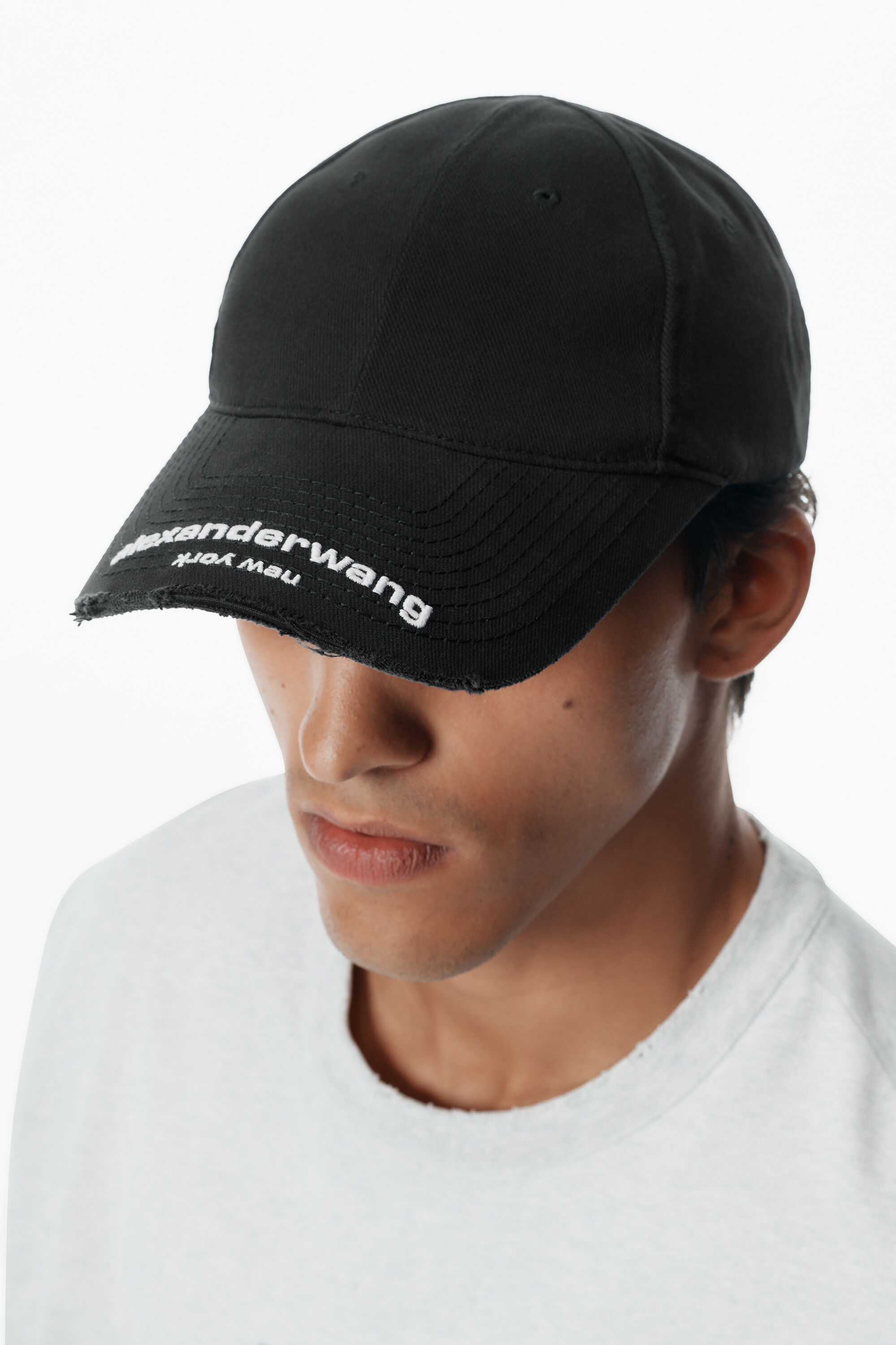 alexanderwang アレキサンダーワング ディストレストロゴ ベース
