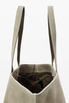 Alexander Wang surplus khaki punch tote bag in wax canvas