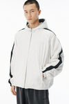 Alexander Wang white/black black reversible track jacket