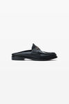 Alexander Wang black black suede carter loafers