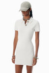 Alexander Wang ivory ivory cotton-blend chenille minidress