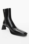 alexander wang booker 60 牛皮踝靴 black