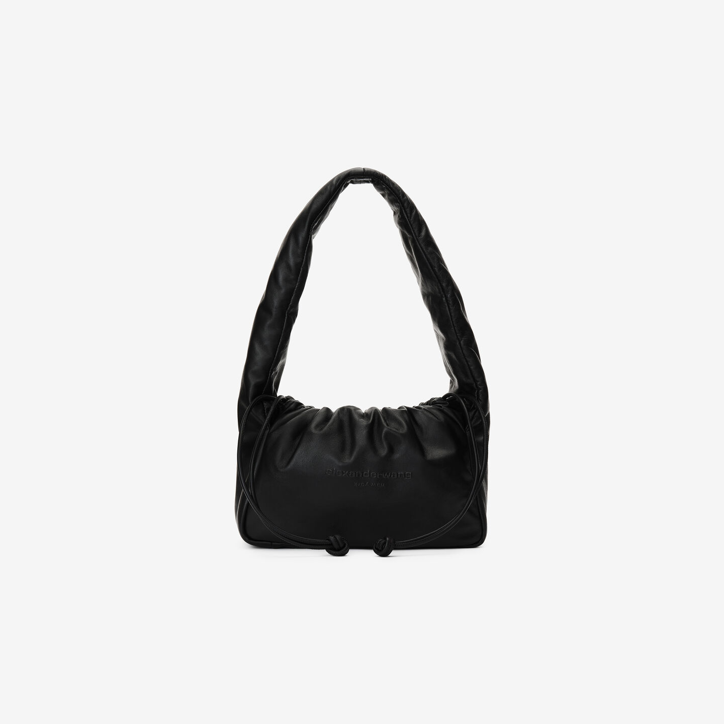 Alexander Wang Ryan Puff Small Bag In Buttery Leather In Black