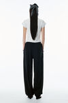 Alexander Wang black warm-up pants
