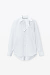 Alexander Wang white oversized organic cotton shirt