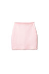 alexander wang bonded seam mini skirt in stretch knit cherry blossom