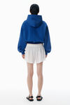 Alexander Wang white/black black & white mid-rise boxer shorts