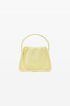 alexander wang ryan small bag in rib knit pale lime yellow